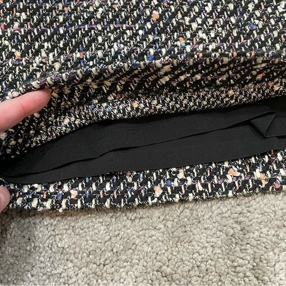 Talbots Tweed Multicolor Pencil Skirt Size 2 - Picture 10 of 15